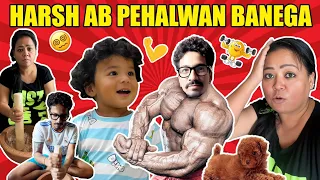 Harsh Ab Pehalwan Banega..💪🏻🤷🏻‍♀️ | Bharti Singh | Haarsh Limbachiyaa | Golla