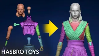 Hasbro Toys - Star Wars Rey Skywalker Toy & More with ZBrush ! - 2019 ZBrush Summit