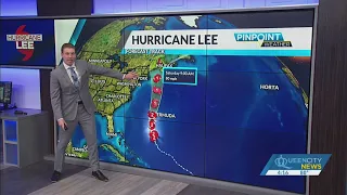 Tracking the Tropics: Hurricane Lee's latest developments