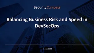 Addressing Business Risk in DevSecOps