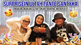 SUKSES SURPRISEIN TANTE, HAPPY BIRTHDAY TANTE SANTYKA!!!