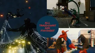 Marvel's Spider-Man PS4 - all takedowns and finishers (including bosses)