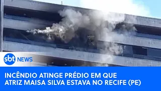 Incêndio atinge apartamento em que atriz Maísa Silva estava no Recife (PE)