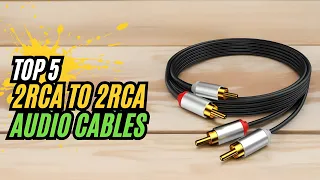 Best 2RCA to 2RCA Audio Cable | Ultimate Top 5 Picks!