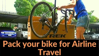 How to Pack your Bike for Airline Travel