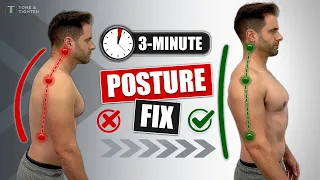 How To Fix Your Forward Head Posture - JUST 3 MINUTES!