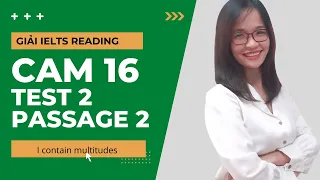 Giải IELTS Reading Cambridge 16 Test 2 | Passage 2: I contain multitudes| IELTS Thanh Loan