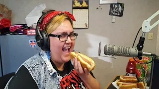 Joanna's Hot Dog Eating Contest Training #1