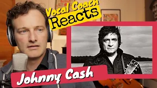 Vocal Coach REACTS - Johnny Cash 'The Man Comes Around'