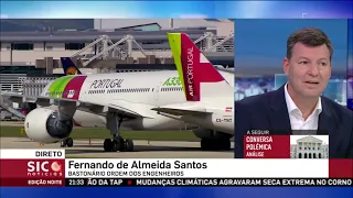 SIC Noticias Edição da Noite | Fernando de Almeida Santos, Bastonário OE