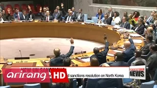 UN Security Council unanimously adopts new resolution on North Korea