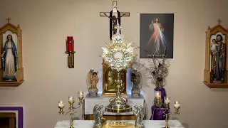 LIVE Eucharistic Adoration - Sisters of Divine Mercy