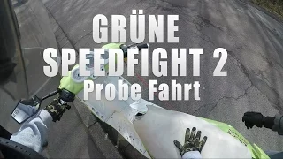 Wassergekühlte Speedfight 2 in Grün - Test Fahrt (mit 2 Personen)