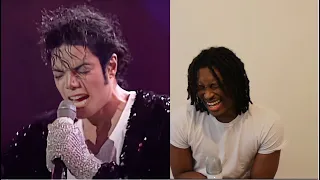 FIRST TIME REACTING TO Michael Jackson-Billie Jean Live REACTION!!!!!