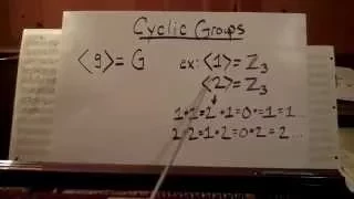 Group Theory in Music: 3. Cyclic groups