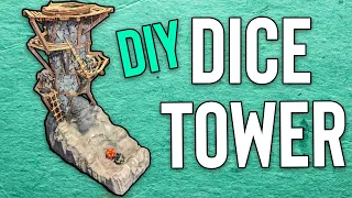 Building a Dice Tower #DnD #DIY #TTRPG #Crafting