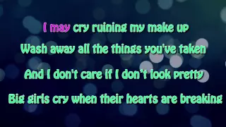 Sia - Big Girls Cry ( Karaoke  Instrumental )