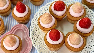 Strawberry Cupcake Recipe