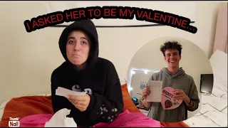 I ASKED GIA TO BE MY VALENTINE...