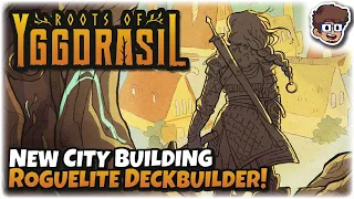 Great New City Building Roguelite Deckbuilder! | Let's Try: Roots of Yggdrasil