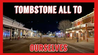 Tombstone Arizona Was a Ghost Town