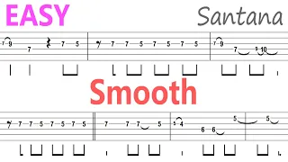 Santana - Smooth / Guitar Solo Tab+BackingTrack