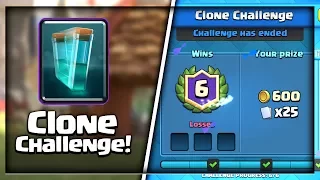BEST DECK FOR "CLONE CHALLENGE" IN CLASH ROYALE || HOW TO WIN CLONE CHALLENGE IN CLASH ROYALE!!