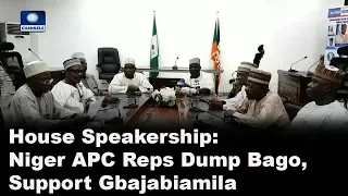 House Speakership: Niger APC Reps Dump Bago, Support Gbajabiamila |Politics Today|