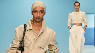 Max Mara fashion in Milan spring summer 2023 #452 / Clothes, bags and accessories