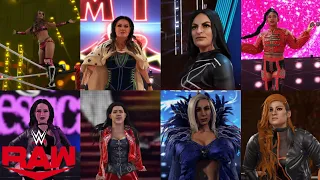 WWE 2K23 RAW 8 WOMEN'S GAUNTLET MATCH - WINNER FACES RHEA RIPLEY AT WRESTLEMANIA BACKLASH