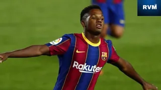 Ansu Fati , premier buteur du Barcelone vs Dynamo Kiev