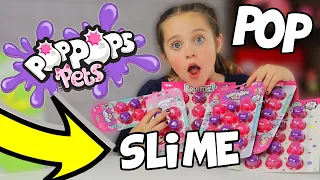 Pop Pops Pets Slime | Popping Bubbles with Slime Surprises Inside! | New Toys 2019