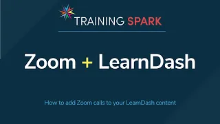 How to add Zoom calls to your LearnDash courses
