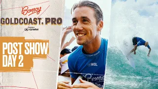 Redemption Campaigns Fire Up | Post Show Day 2 - Bonsoy Gold Coast Pro presented by GWM