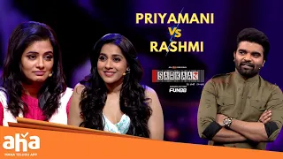 Priyamani vs Rashmi😂 || Baba Bhaskar || Pradeep Machiraju || Sarkaar || ahavideoin