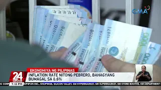 Inflation rate nitong Pebrero, bahagyang bumagal sa 8.6% | 24 Oras