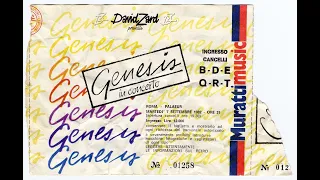 Genesis Live in Rome PalaEur 7 settembre 1982