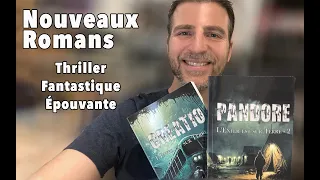 Envie de lire des ROMANS THRILLERS FANTASTIQUES et ÉPOUVANTES ?