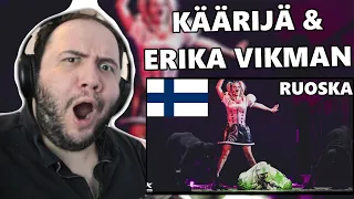 Käärijä & Erika Vikman - Ruoska Live @ UMK24 | Utlendings Reaksjon | 🇳🇴🇫🇮🇸🇪🇩🇰🇮🇸  Nordic REACTION