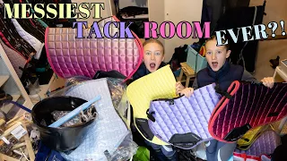 TACK ROOM TRANSFORMATION AND REVEAL!!