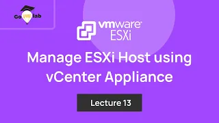 VMware Tutorial No.13 | vCenter Server7 Installation and Configuration | vcenter server 7 | GOVMLAB