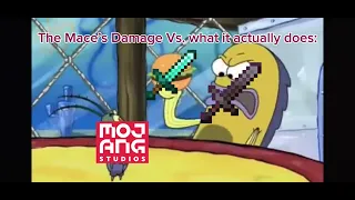 Minecraft mace in a nutshell!