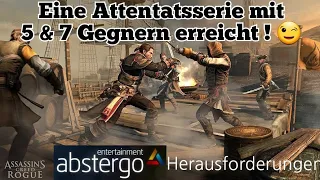 Assassinen Creed Rogue - Eine Attentatsserie mit 5 & 7 Gegnern erreicht ! 😉