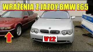 Piękne BMW E65 i pierwsze wrażenia z jazdy! (BMW użyczone od widza)