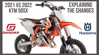 2021 Vs 2022 KTM 50SX / Gas Gas MC50 / Husqvarna TC50 & How To Get The Best New Bike Deal