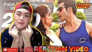 Palat Tera Hero Idhar Hai (Full Video Song) Main Tera Hero | Arijit Singh | Varun Dhawan | REACTION