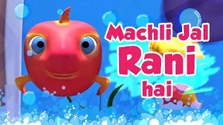 Machli Jal Ki Rani Hai Hindi Rhymes | Balgeet Songs for Babies