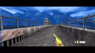 GoldenEye N64 Level 1 Dam Quickplay (00 Agent With Cheats on) (HD)