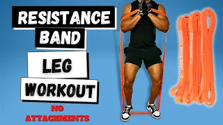 Resistance Band LEG Workout | NO ATTACHMENT