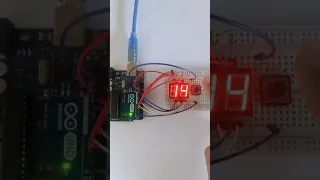 2 Digit 7 Segment Counter 0 to 99 with Push Button